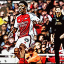 Myles Lewis-Skelly in action for Arsenal, showcasing his talent as a rising star from the Hale End academy